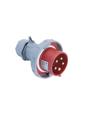 Tp Electric 3108-301-1600 5X32A CEE Norm Düz Fiş Vidalı IP67