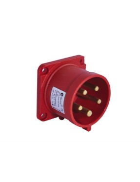 Tp Electric 3105-319-1670 5X16A CEE Norm Düz Makine Fişi 70X70 Vidalı IP44