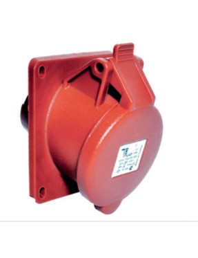 Tp Electric 3105-309-1600 5X16A CEE Norm Eğik Makine Prizi 83X90 Vidalı IP44