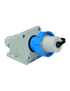 Tp Electric 3101-407-0900 1X16A Eğik Duvar Fişi Fransız Tipi IP68 Vidalı
