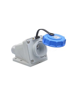 Tp Electric 3101-387-0900 1X16A Eğik Duvar Prizi Fransız Tipi Çocuk Korumalı IP68 Vidalı