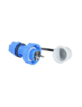 Tp Electric 3101-367-0900 1X16A Düz Fiş Fransız Tipi IP68 Vidalı