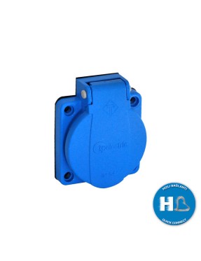 Tp Electric 3101-334-0900 1X16A Pano Prizi Mavi Hızlı Bağlantı IP54