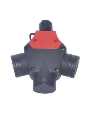 Tp Electric 3101-317-0300 3X16A Üç Yönlü Trifaze Grup Priz Fransız Tipi IP54 Vidalı