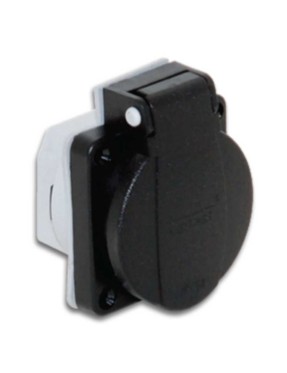 Tp Electric 3101-310-0300 1X16A Pano Prizi 16A Siyah IP54 Vidalı