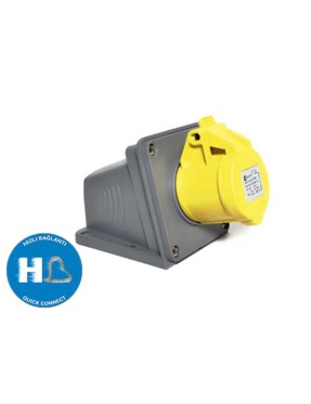 Tp Electric 3026-307-0700-4h 4X32A CEE Norm Duvar Prizi Hızlı Bağlantı IP44