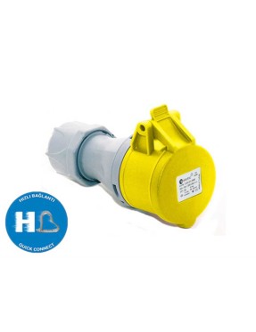 Tp Electric 3026-304-0700-4h 4X32A CEE Norm Uzatma Prizi Hızlı Bağlantı IP44