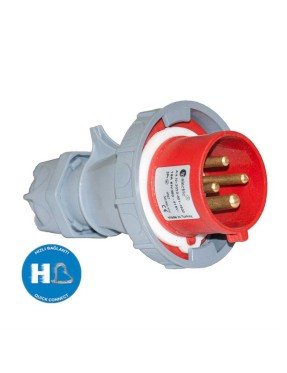 Tp Electric 3023-301-1600 4X16A CEE Norm Düz Fiş Hızlı Bağlantı IP67