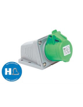 Tp Electric 3022-307-1100-10h 4X16A CEE Norm Duvar Prizi Hızlı Bağlantı IP44