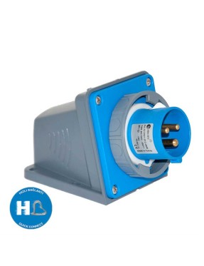 Tp Electric 3021-312-0900 3X16A CEE Norm Duvar Fişi Hızlı Bağlantı IP67