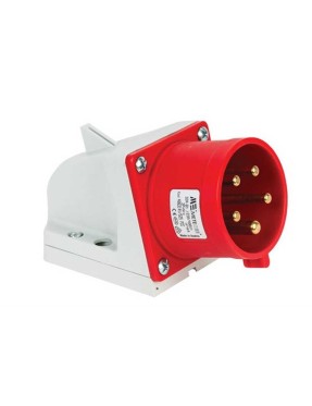 Mete Enerji 406314 5X32A IP44 Duvar Fişi -Eğik Gövdeli 380-415 V