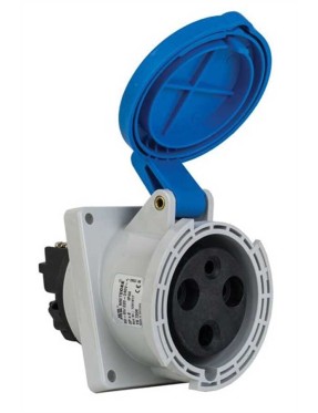 Mete Enerji T1201817 3X63A IP44 Makine Prizi Eğik 220 V