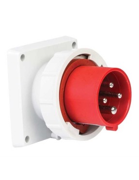 Mete Enerji T28165V 4X16A IP67 Makine Fişi Düz Vidalı Bağlantı 380-415 V