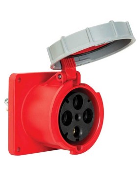 Mete Enerji 406538 4X125A IP67 Makine Prizi -Düz- 380-415 V
