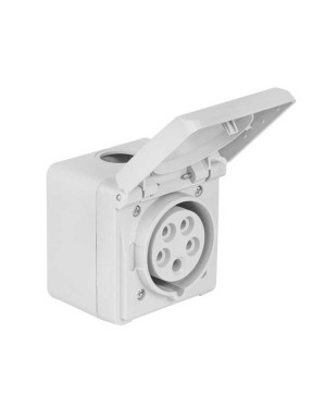 Mete Enerji T1186 5X16A IP44 Sıvaüstü Priz 380-415 V