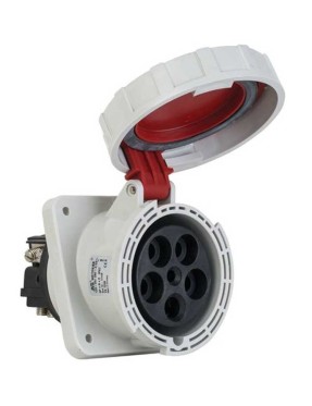 Mete Enerji T12108 5X125A IP67 Makine Prizi Eğik 380-415 V
