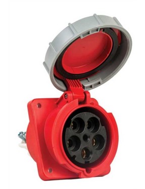Mete Enerji 406539 5X125A IP67 Makine Prizi Eğik Gövdeli 380-415 V