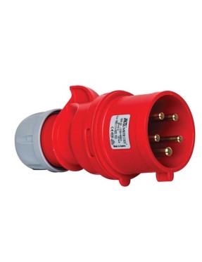 Mete Enerji 406111V 5X32A IP44 Düz Fiş -Vidalı Bağlantı 380-415 V