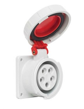 Mete Enerji T13745V 5X16A IP67 Makine Prizi Düz Vidalı Bağlantı 380-415 V