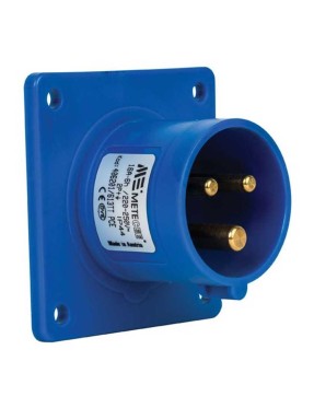 Mete Enerji 406201 3X16A IP44 Makine Fişi -Flanşlı  220 V