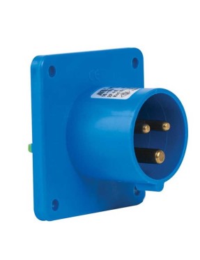 Mete Enerji T28111 3X16A IP44 Makine Fişi Flanşlı  220 V
