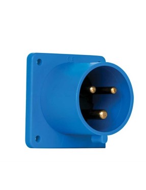 Mete Enerji T28010V 3X32A IP44 Makine Fişi -Düz-Vidalı Bağlantı 220 V