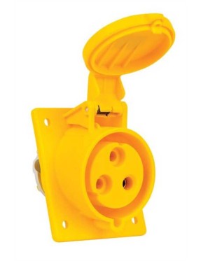 Mete Enerji 406545V 3X32A IP44 Makine Prizi Eğik Gövdeli 110V 4H Vidalı Bağlantı 110 V