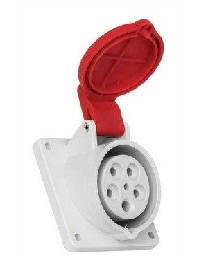 Mete Enerji T12757 5X16A IP44 Makine Prizi Eğik 380-415 V