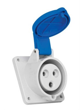 Mete Enerji T12761 3X32A IP44 Makine Prizi (Eğik) 220 V