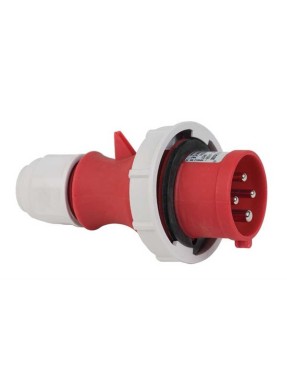 Mete Enerji T210524V 4X16A IP67 Düz Fiş Vidalı Bağlantı 380-415 V