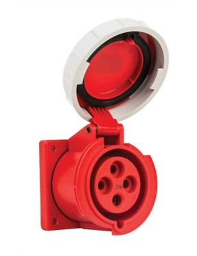 Mete Enerji 406520V 4X32A IP67 Makine Prizi -Düz-Vidalı Bağlantı 380-415 V