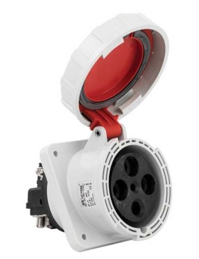 Mete Enerji T12104 4X125A IP67 Makine Prizi Eğik 380-415 V