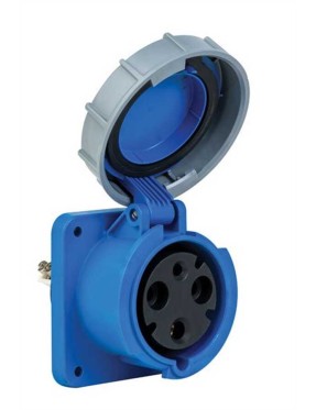 Mete Enerji 406528 3X63A IP67 Makine Prizi -Düz- 220 V