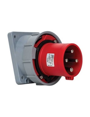 Mete Enerji 406232 4X63A IP67 Makine Fişi Eğik Gövdeli 380-415 V