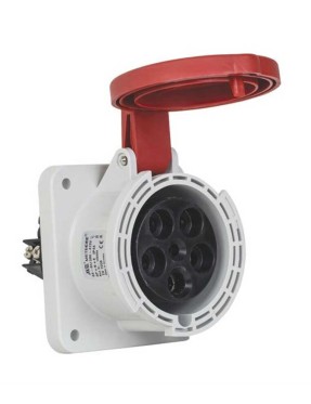 Mete Enerji T130034 5X63A IP44 Makine Prizi Düz 380-415 V