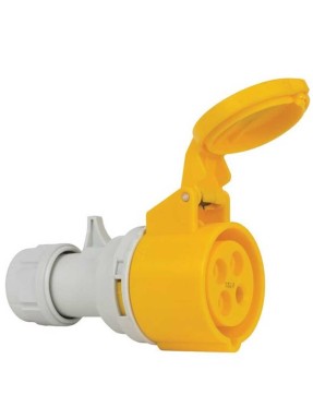 Mete Enerji 406423V 4X16A IP44 Uzatma Prizi 110V 4H Vidalı Bağlantı 110 V