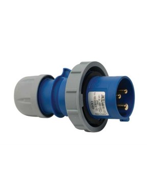 Mete Enerji 406102V 3X16A IP67 Düz Fiş -Vidalı Bağlantı 220 V