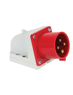 Mete Enerji 406311 4X32A IP44 Duvar Fişi Eğik Gövdeli 380-415 V