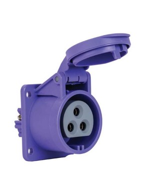 Mete Enerji 406553V 3X16A 24V IP44 Makine Prizi Düz Vidalı Bağlantı 24 V