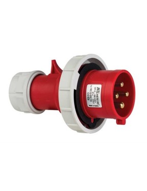 Mete Enerji 406110V 4X32A IP67 Düz Fiş Vidalı Bağlantı 380-415 V