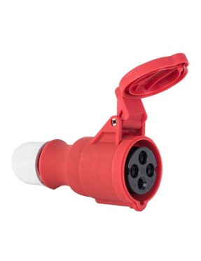 Mete Enerji T3130V 4X16A IP44 Uzatma Prizi Vidalı Bağlantı 380-415 V