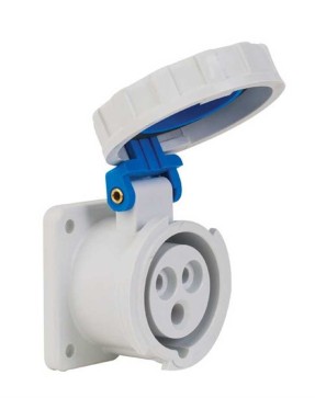 Mete Enerji T13720V 3X16A IP67 Makine Prizi Düz Vidalı Bağlantı 220 V