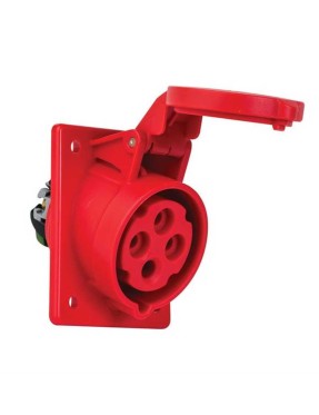 Mete Enerji 406505 4X16A IP44 Makine Prizi Eğik Gövdeli 380-415 V