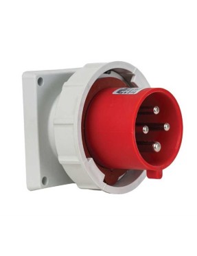 Mete Enerji T28167V 4X32A IP67 Makine Fişi Düz Vidalı Bağlantı 380-415 V