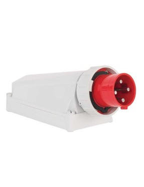 Mete Enerji T24200 4X125A IP67 Duvar Fişi Eğik Gövdeli 380-415 V