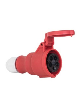 Mete Enerji T3136V 5X16A IP44 Uzatma Prizi -Vidalı Bağlantı 380-415 V