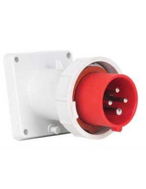 Mete Enerji T27403V 4X16A IP67 Makine Fişi Eğik Vidalı Bağlantı 380-415 V