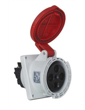 Mete Enerji T120143 4X63A IP44 Makine Prizi Eğik 380-415 V