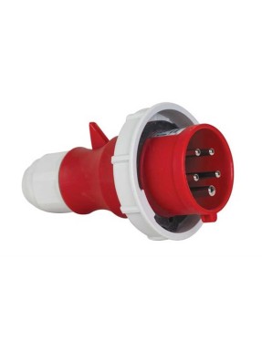 Mete Enerji T2251V 5X16A IP67 Düz Fiş -Faz Dönüştürücü - Vidalı 380-415 V