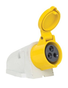 Mete Enerji T11912 3X16A IP44 Duvar Prizi 110V Vidalı Bağlantı 110 V